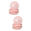 Healeved 10pcs Cotton Makeup Powder Puff Soft Loose Powder Puff