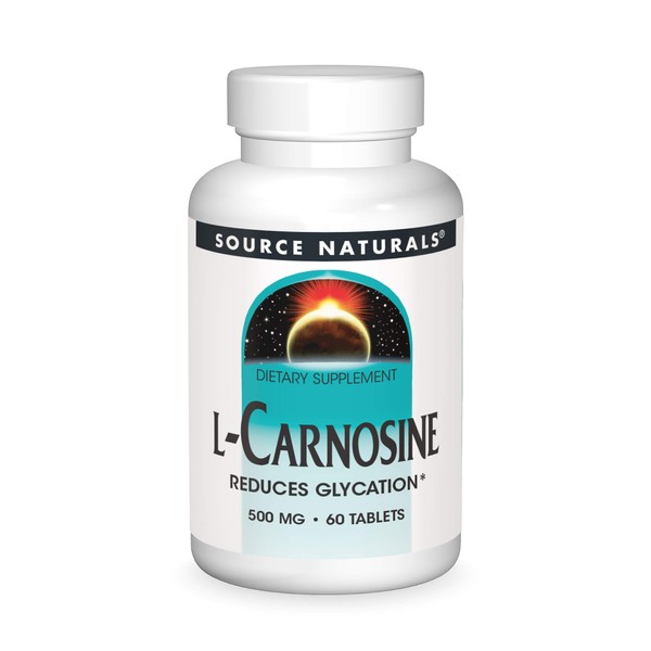 Source Naturals L-Carnosine 500mg - 60 Tablets