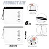 TSA Approved Liquid Bags, 6Pcs Leak Proof Quart Size Clear