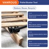 VANROUG Pallet Buster Tool, Pallet Tool Pry Bar, Heavy Duty