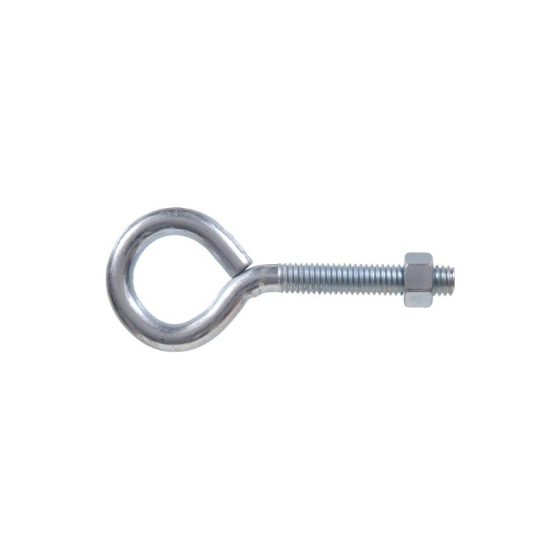 The Hillman Group 513 Eyebolts with Nuts, 3/16 x 2-Inch,