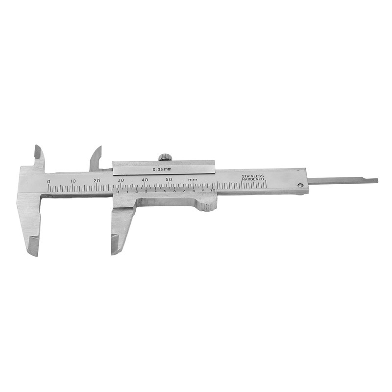 Vernier Caliper Stainless Steel High Accuracy Small Portable Measuring Tool