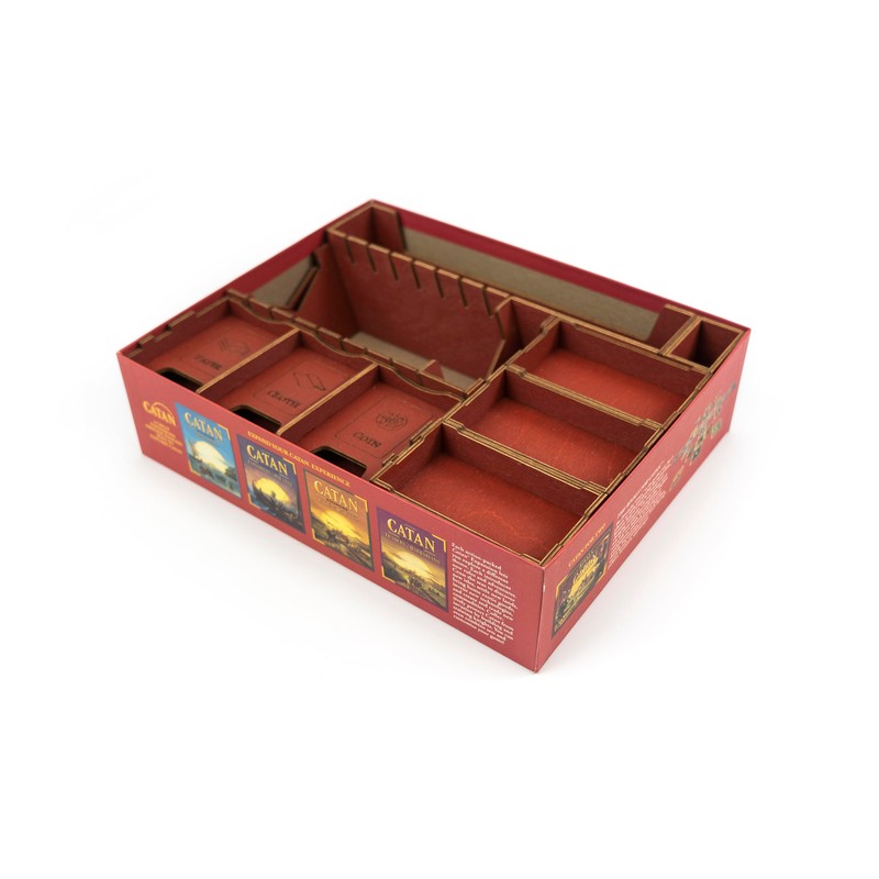 Gaming Trunk Organizer for Catan 5th Edition. Settlers Organizer