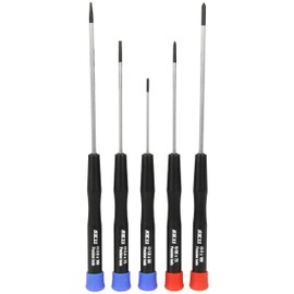 SK11 EPS-520 Precision Screwdriver Set, Long Size, 5-Piece Set +00, +0, -1.8, -2.4, -3.0
