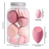 14 Kit Esponja Maquillaje En Polvo Beauty Blender