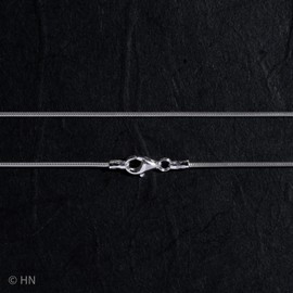 16" Sterling Silver Snake Chain - 16 inch Silver snake chain - 41cm x 1mm thick. Gift boxed 8514/16