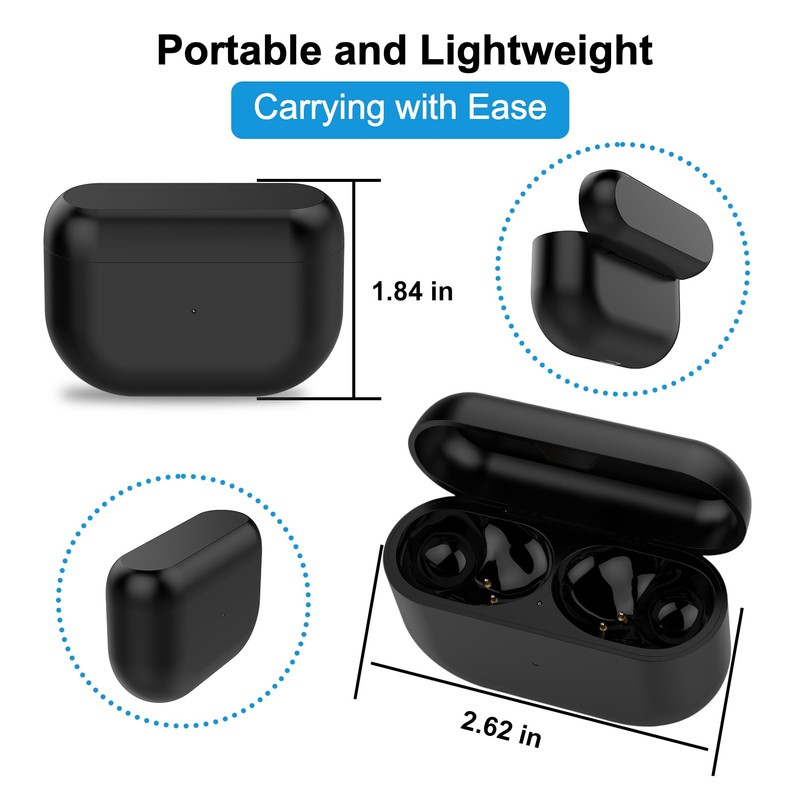 Charging Case Replacement Compatible with Jabra Elite10 and Jabra Elite