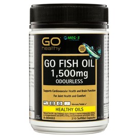 GO Healthy Go Fish Oil 1500mg Odourless Cap X 210