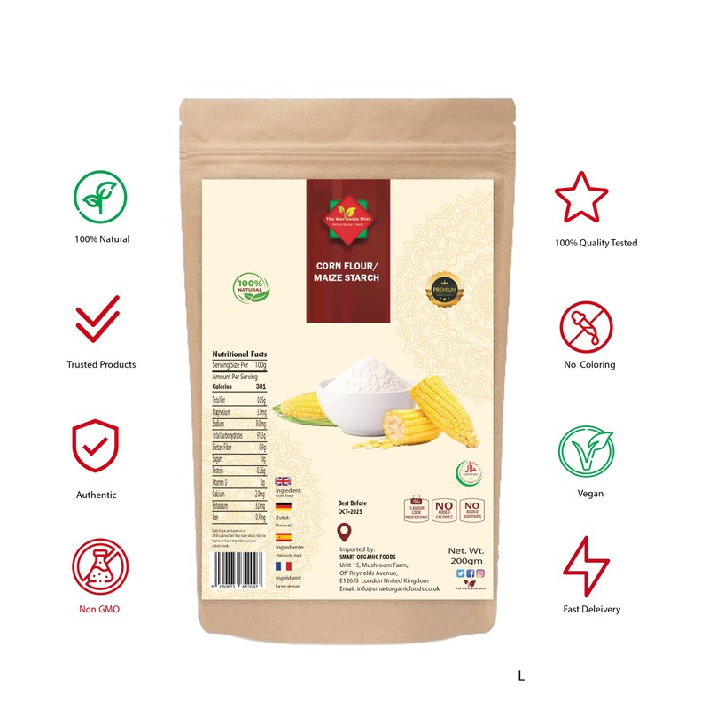 Corn Starch (200g / 7.05 oz) | Maize Starch |