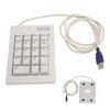 Mechanical Numpad Wired 18 Keys Linear Action Switch ABS Plug