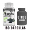 Carbon Activado 100% Puro (180 Capsulas 500mg) [Potente Mineral] |