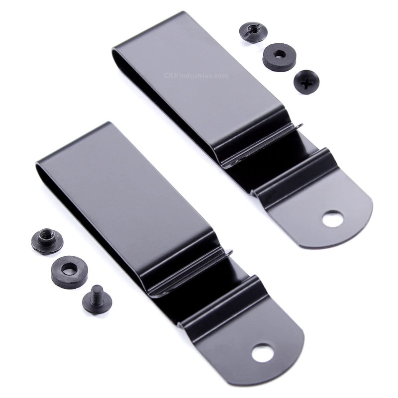 Universal Heavy Duty Metal Belt Clips - (Fits 1.75 inch
