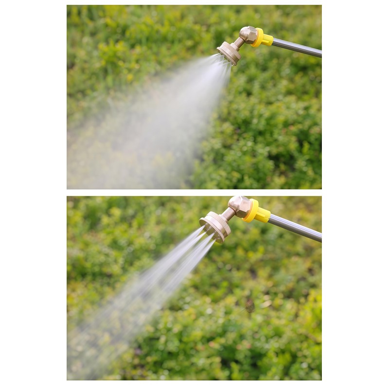 Aimela Brass Atomizing Nozzle,14x1.5mm Universal Interface, Adjustable Mist and Stream