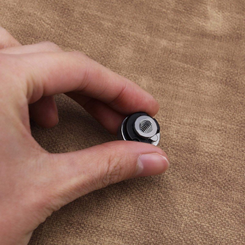 Create idea Pack of 2 Motorcycle Mudguard Rear Seat Nuts