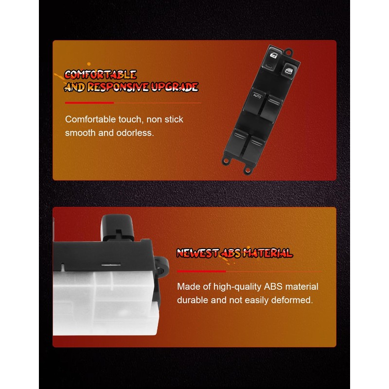 cciyu Power Window Switch Replace OE 25401-5M000,254015M000 Control Power Window