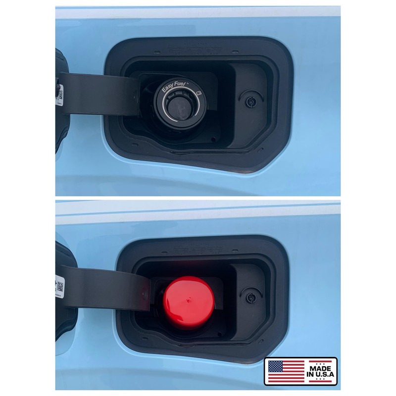 Cap & Shield 2.5inch ID, Capless Gas Cap Dirt, Water