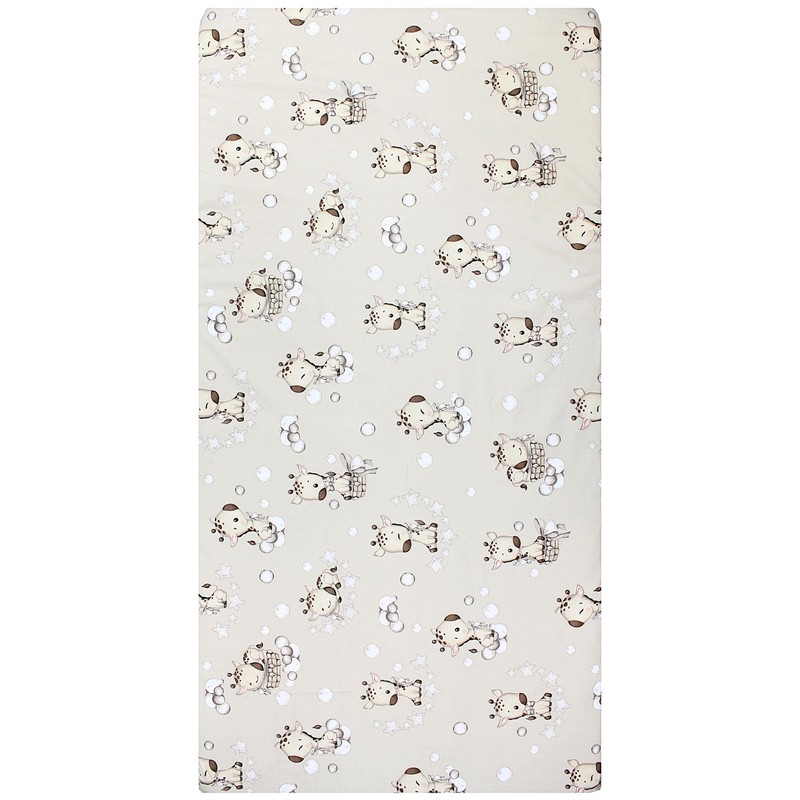 TupTam Baby Fitted Sheet for Baby Cot Bed Pack of
