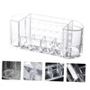 Zerodeko 1pc Makeup Brush Organizer Cosmetic Organizer Sundries Storage Box