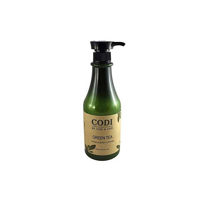Codi Green Tea Hand & Body Lotion 750ml/25oz (pack of
