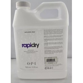 OPI RapiDry  960 mL / 32 fl oz - Nail Treatment Rapid Quick Dry Reill For Spray