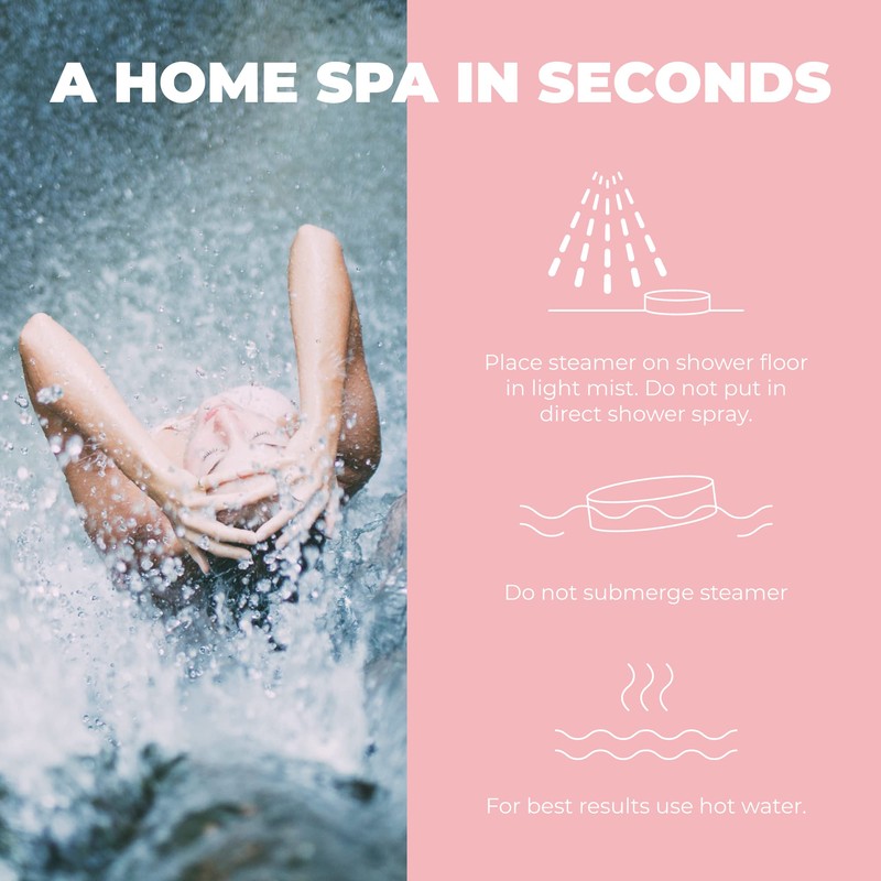 Vaporizador de ducha (4 gotas de lluvia, despedida de soltera)