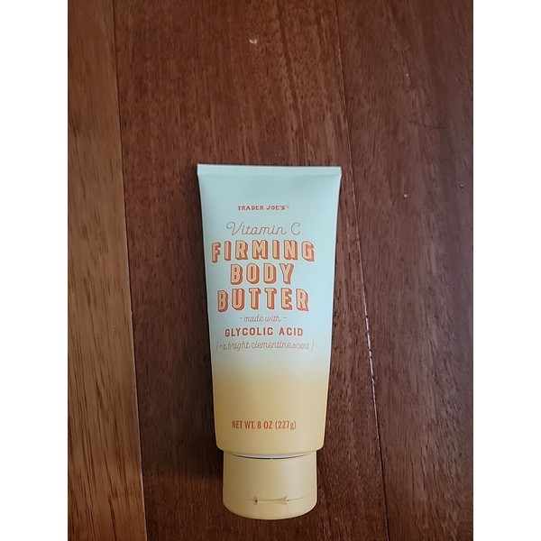 Trader Joe's Vitamin C firming Body Butter with glycolic Acid