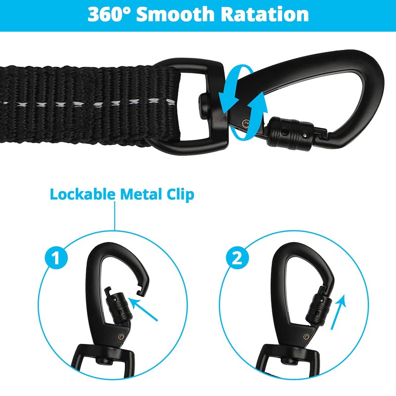 Long Dog Leash 10 FT: Heavy Duty Rope Leashes for