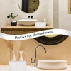 2PCS White Paper Towel Dispenser Countertop Acrylic Paper Towel Holder