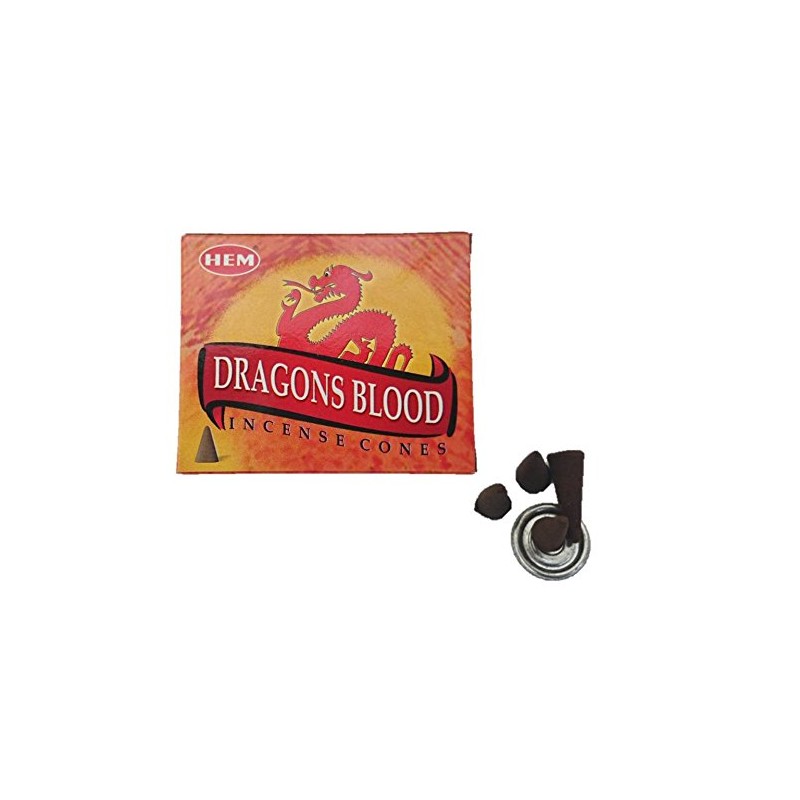 HEM Incense Dragon Blood Cone Set of 3