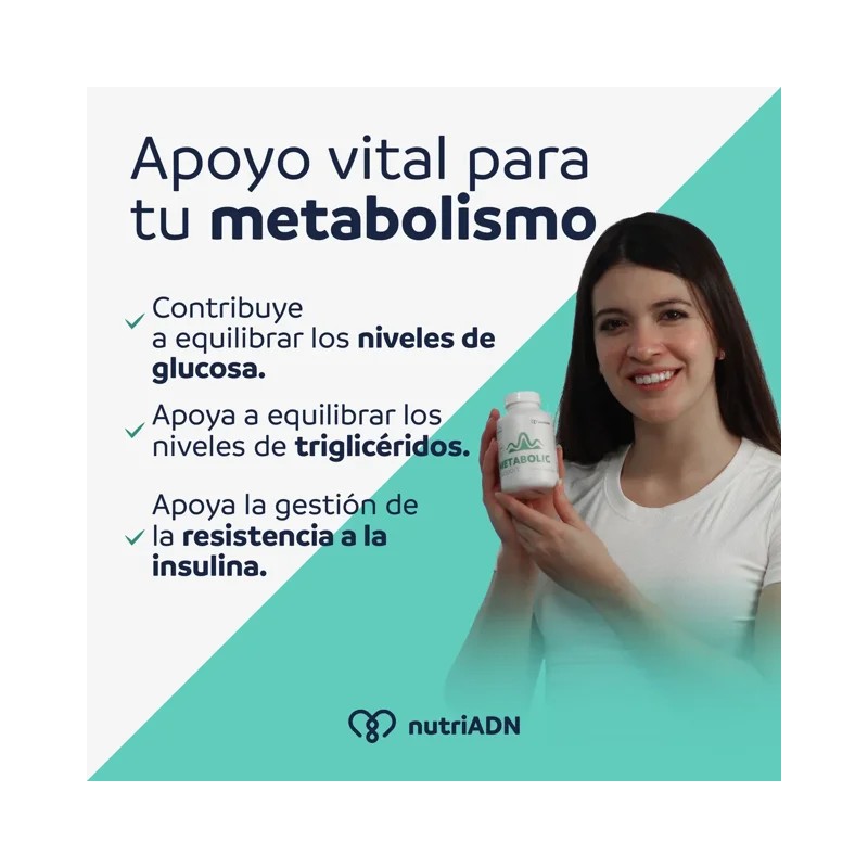 Metabolic Support con Berberina Aristata, EGCG y Cromo – Control
