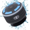 Portable Bluetooth Speaker with LED Light IPX7 Waterproof Portable Bluetooth