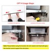 TYESTAND CPT-4 Undermount Sink Supports Brackets Adjustable Stainless Steel Installation