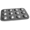 MDC Housewares Chloe's Kitchen 12-Cup Silver Non-Stick Muffin Pan
