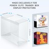 【5 Pcs】 PKMN ETB Protector Case, Elite Trainer Box Protector,