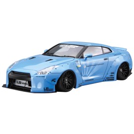 Aoshima Bunka Kyozai Co. 1/24 Liberty Walk No.9 LB, Works R35 GT - R Ver. 1 Plastic Model