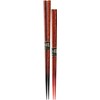 Kawai 101460 "Yamanaka Lacquer Chopsticks" MR Lacquer Tip Dry-Lacquer, Black,