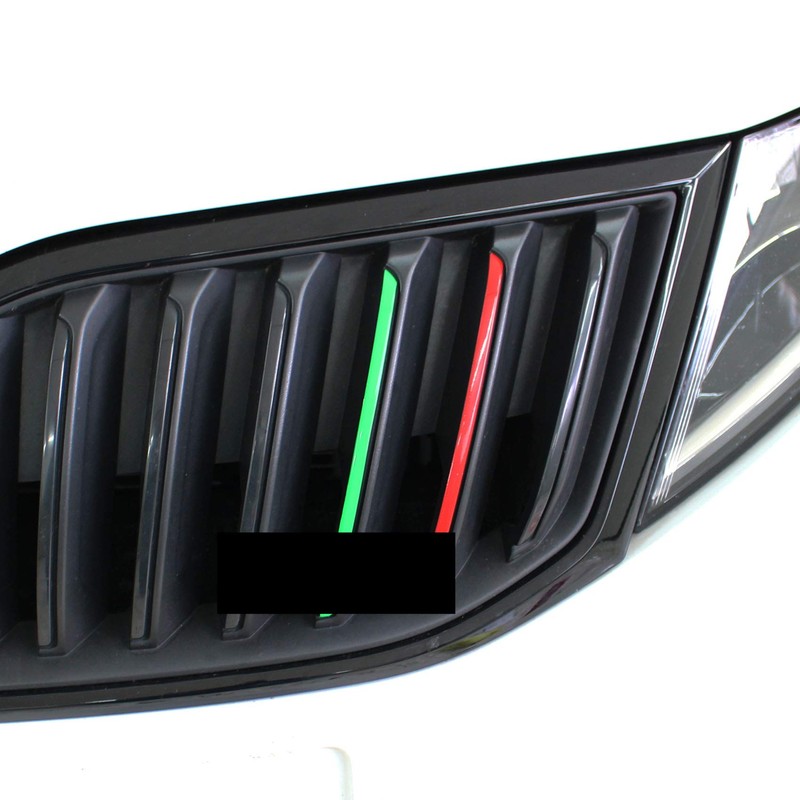 Finest Folia 20 Piece Grille Stripe Set Sticker Grille Cooler