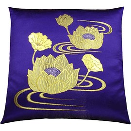 Ren Nishi Purple Zabuton Cover NO-70 Buddhist Service, Buddhist Altar, For Temples, Cover 26.4 x 26.8 inches (67 x 68 cm) (Seat Cover Only)