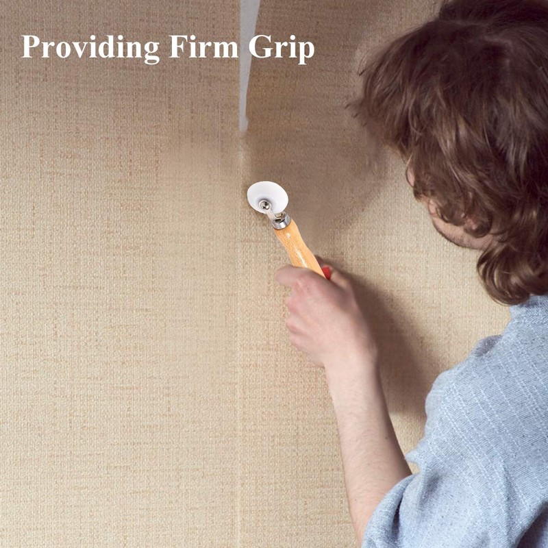 Aramox Internal External Corner Wallpaper Seam Roller Seamed Home Wall