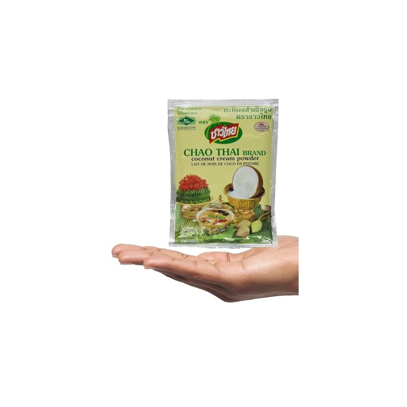 Coconut Milk Cream Powder Chao Thai Size 60 G(2.0 Oz)