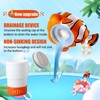 MKLZ Chlorine Floater, Floating Pool Chlorine Dispenser, Fits 1 and