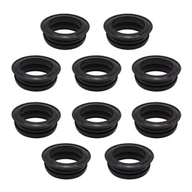 VARIOSAN Geka System 12388 Quick Coupling Replacement Gasket, Pack of 10, Universal, Rubber, Black