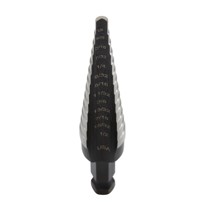 Irwin Tools IRWIN Step Drill Bit, 1/8-Inch to 1/2-Inch Step,