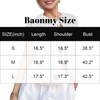 Baonmy Women’s Cropped Sweater Vest Button Down Sleeveless Crop Casual