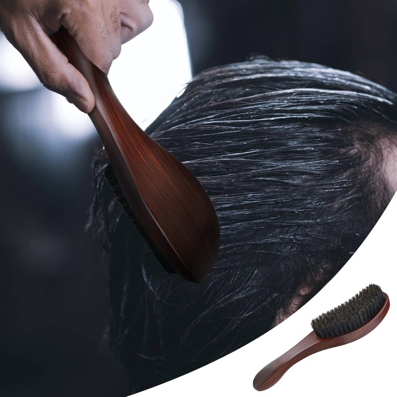 CHENGBAO Cepillo ondulado,cepillo de pelo para hombre, juego de cepillo