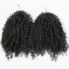 Pre-Separated Crochet Human Hair Extensions Multi-Textured Kinky Curly Crochet Hair
