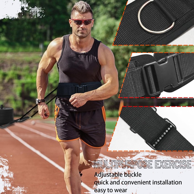 SYIGICE Weight Training Belt, Adjustable Weightlifting Support Belt