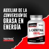 L-carnitina Essential 1200mg | 200 Cápsulas | Testrol Sin Sabor