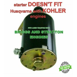 For Husqvarna Motor Starter For Husqvarna LGT2654 Mower Tractor 960430036 960450007 w/ B&S