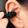 Motorcycle Earplugs Wind Noise Case Type / Black / 오토바이 이어플러그 풍절음 귀마개 케이스형 / 검정
